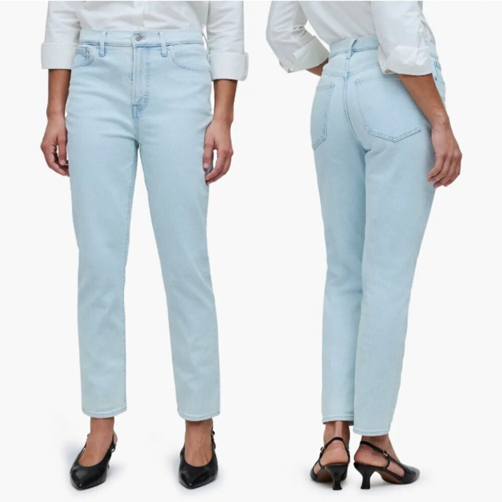 NWT New $128 Madewell The Perfect Vintage Cheshunt Wash Jeans Size 28